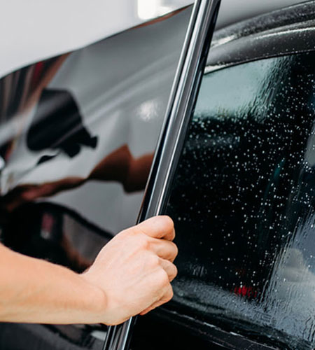 Tinting service at Safalux Auto Care to improve privacy and reduce heat